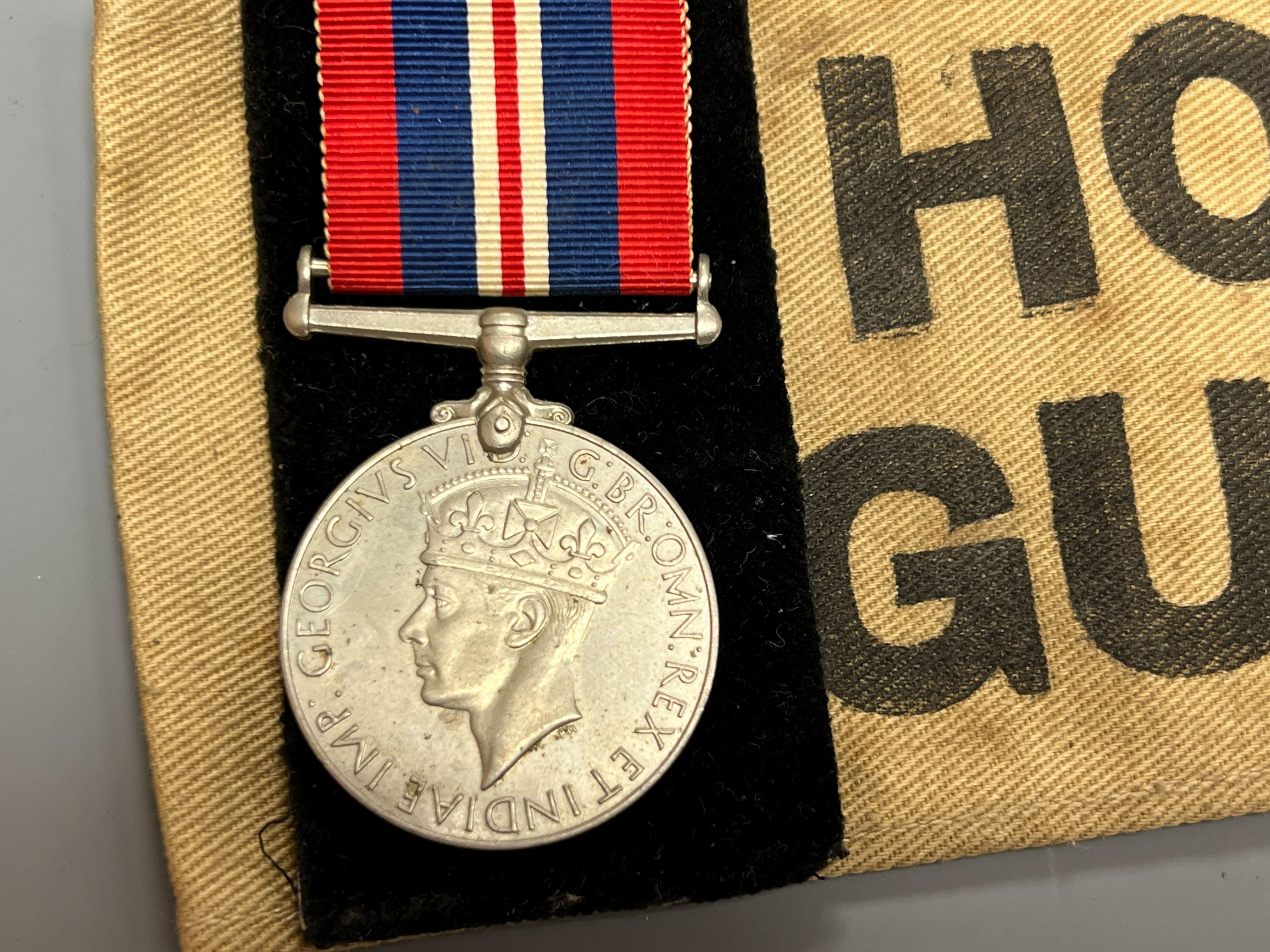 A QEII GSM with Arabian Peninsula clasp, WWI ARP group and WWI pair